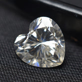Heart Cut Moissanite 4.56 Carat  VVS1 D Color 11 mm CERTIFIED Loose Gemstone